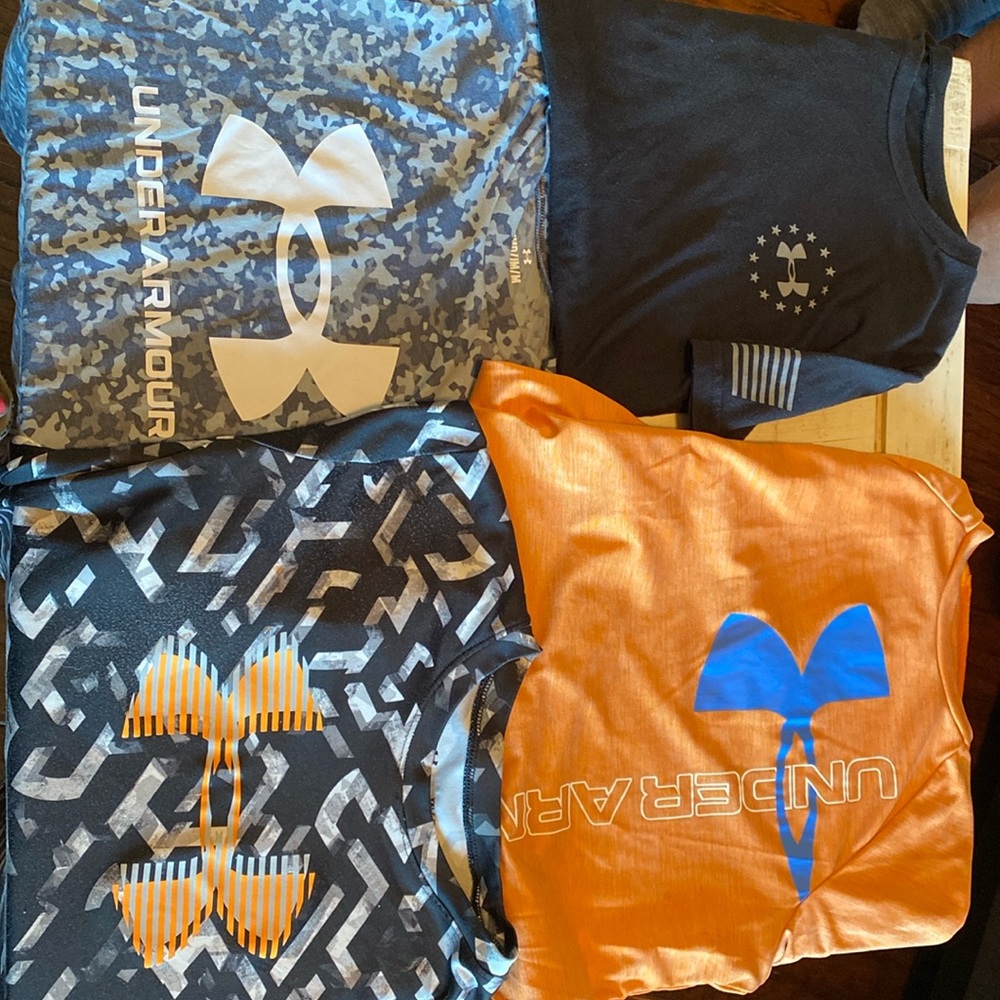 Under armour youth medium boys t-shirts